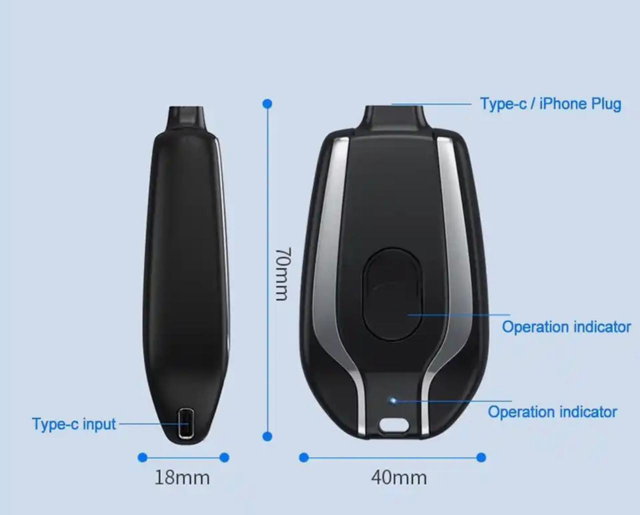 LLAVERO IPHONE POWER BAND